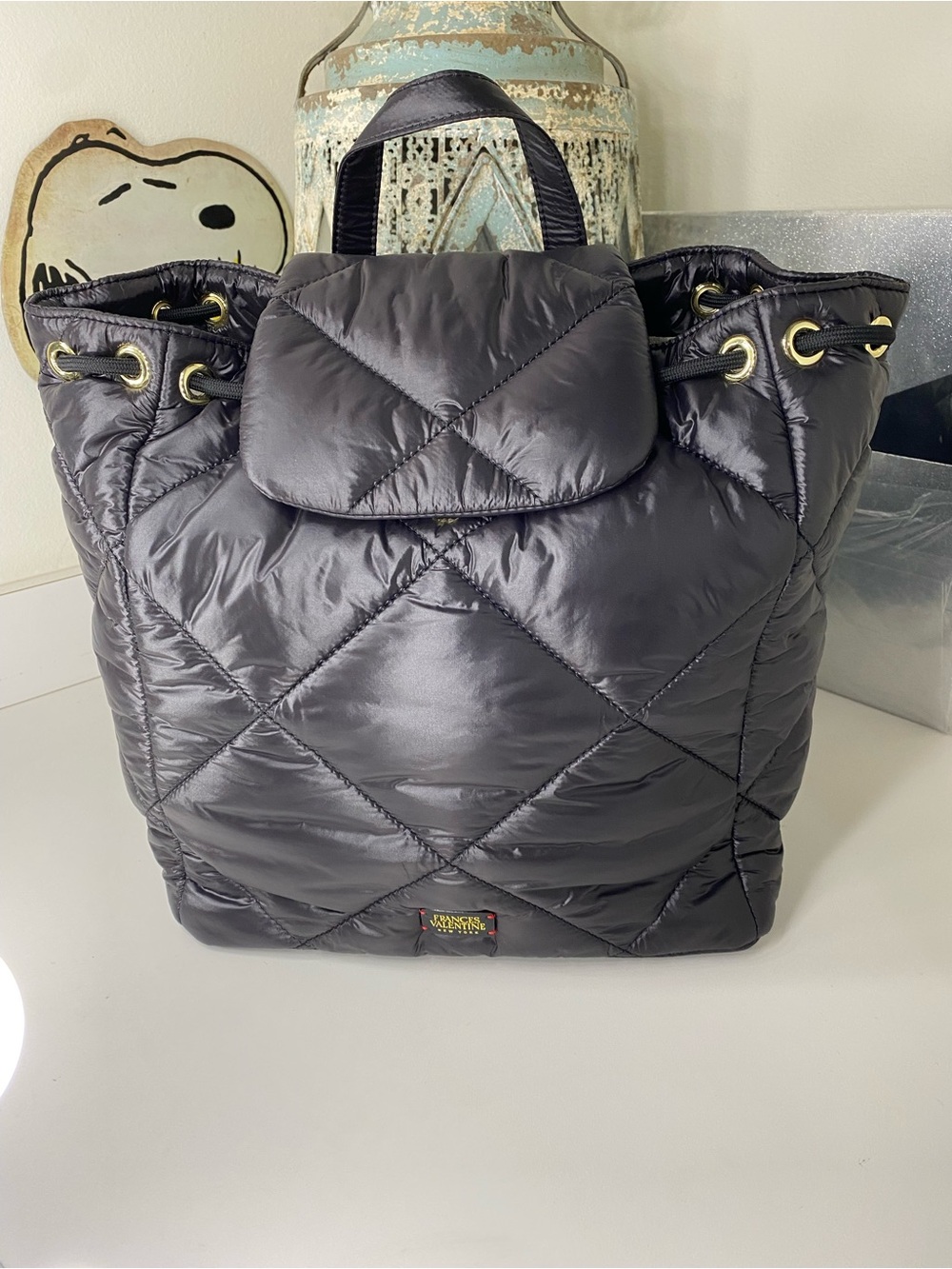 Frances Valentine x Alantic-Pacific Quilted Luxury backpack